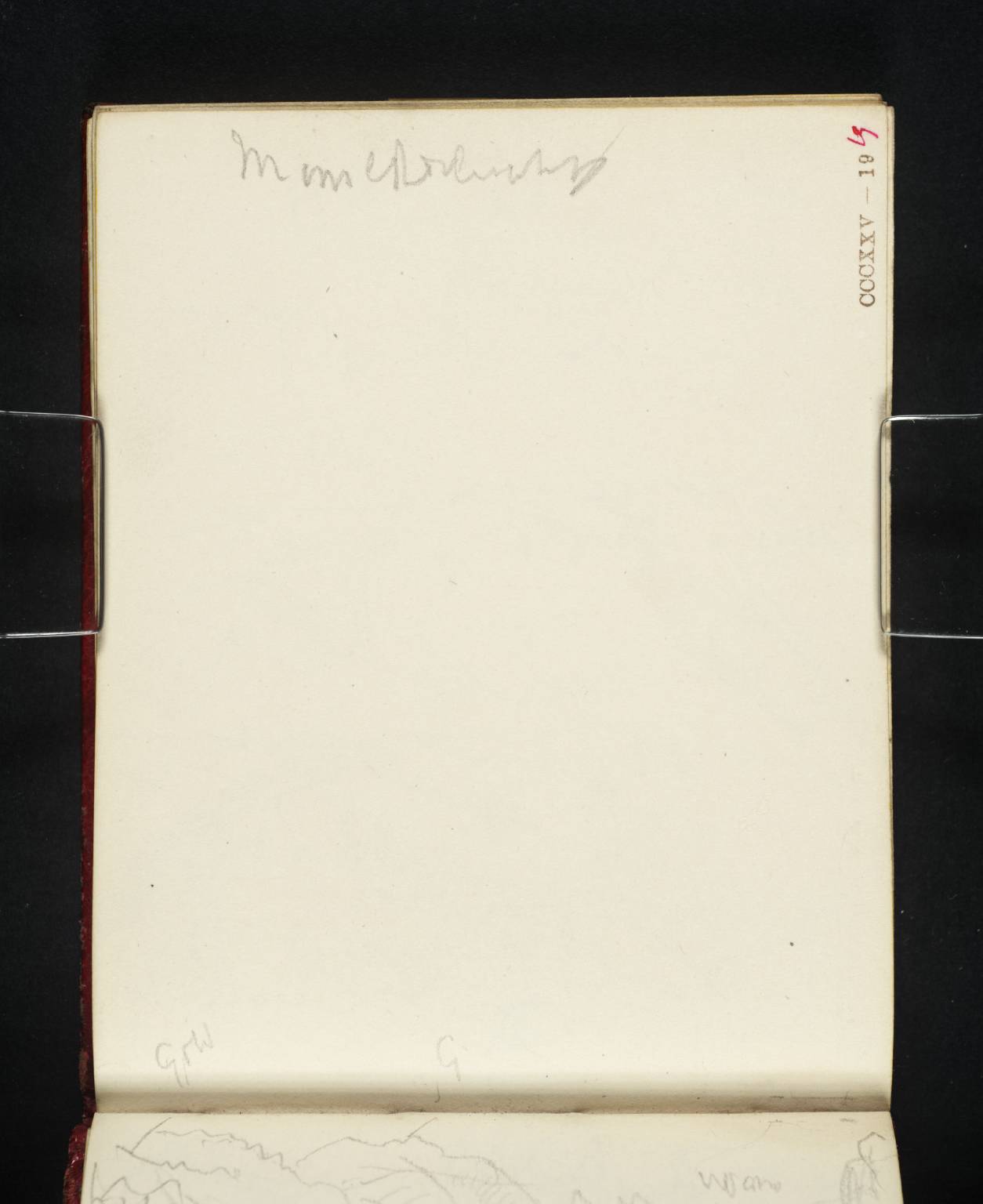 [inscription by Turner]