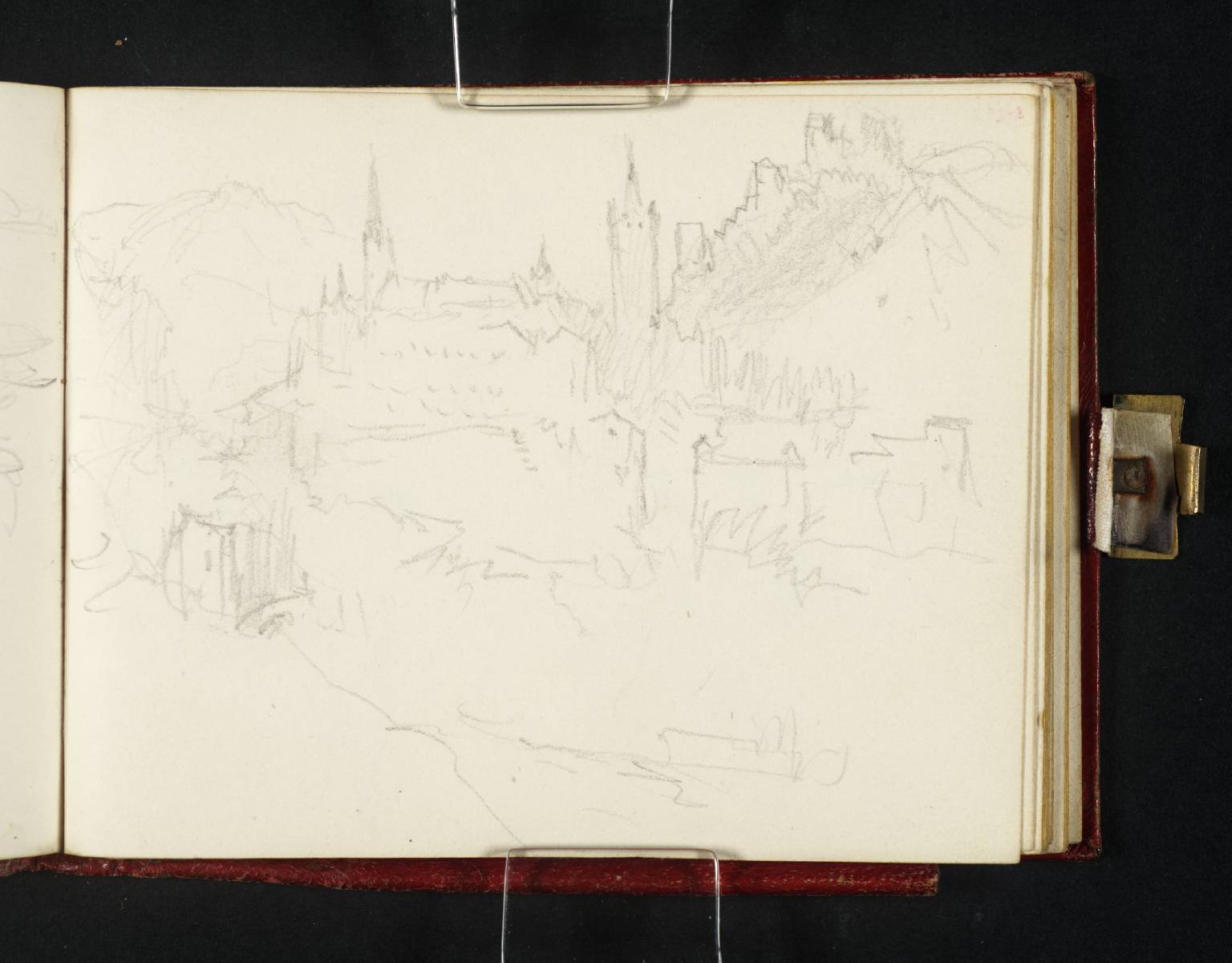 Town among Mountains