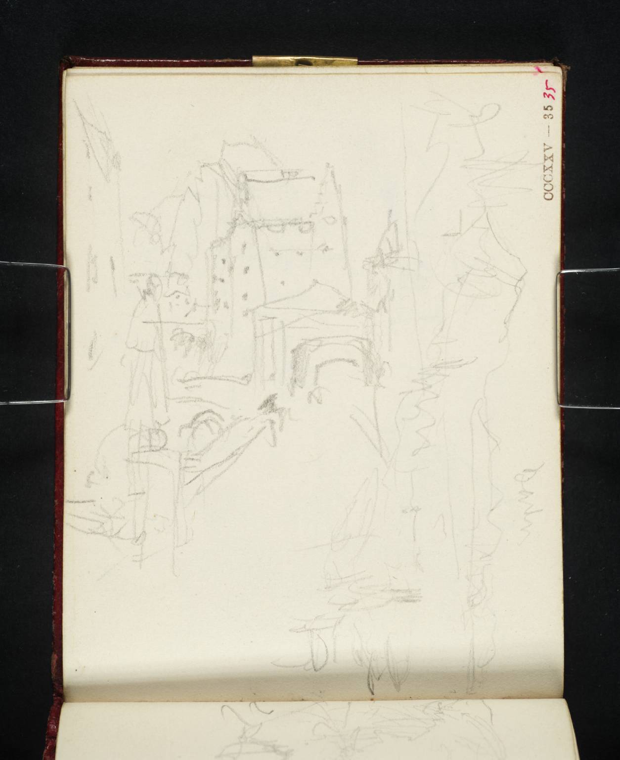 Road, with Gateway, Etc. ?Baslu [Turner]