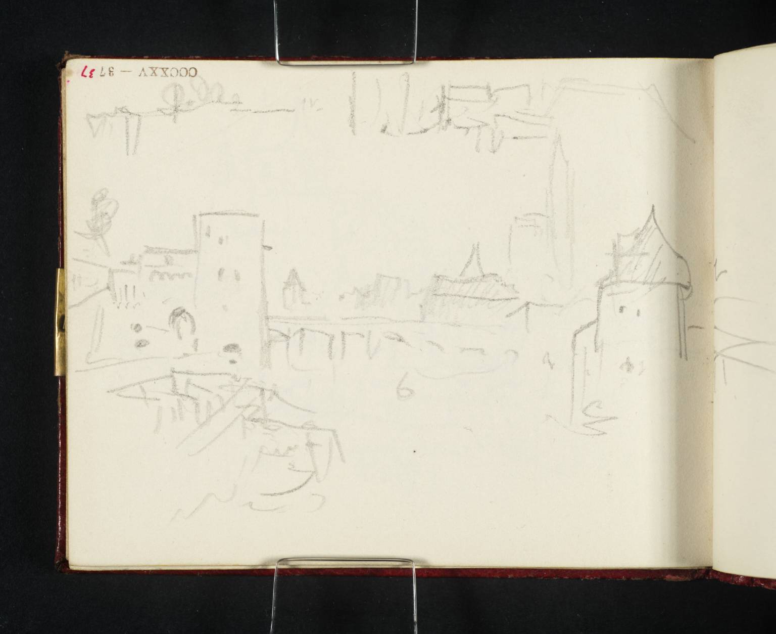 View of Buildings, Etc.