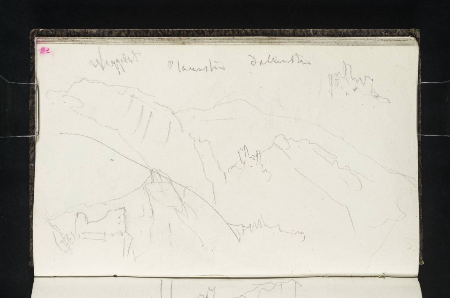 Mountains. ?Wiggelet, Placenstin and Falkenstein [Turner]