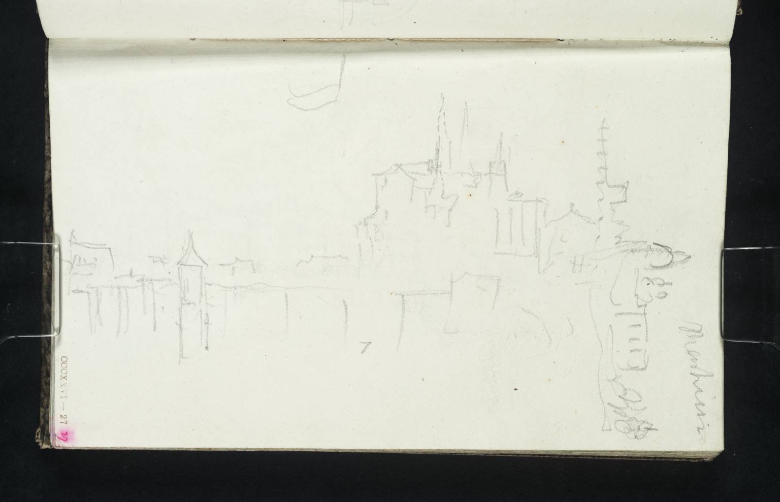 Bridge and Buildings - Manheim [Turner]. (Mannheim)