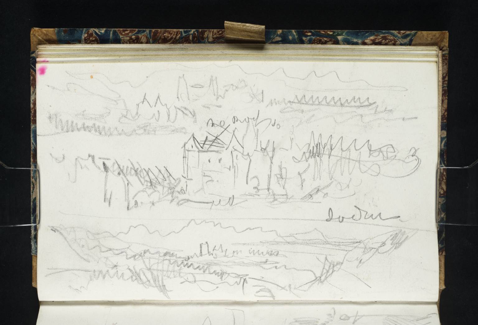 Buildings, with Mountains. ?Lodin [Turner]