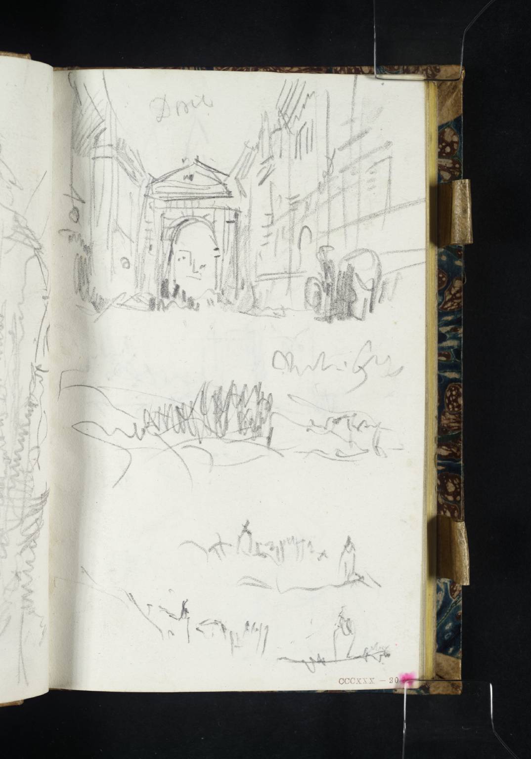 Street, with Doric [Turner] Gateway, Etc.