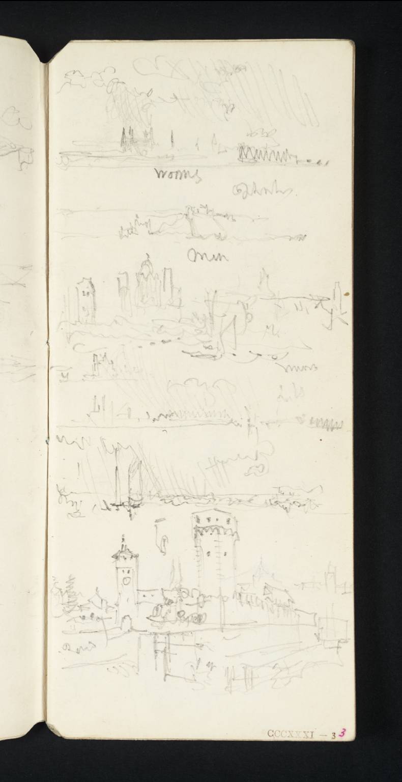 Views of Worms [Turner], Etc.