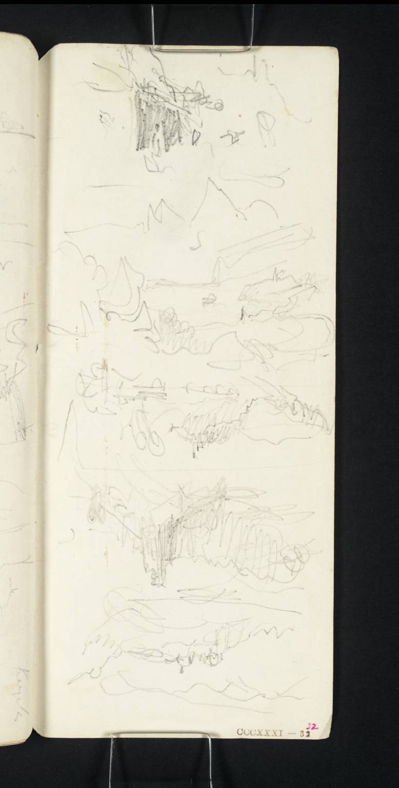 Lake, with Mountains, Etc.