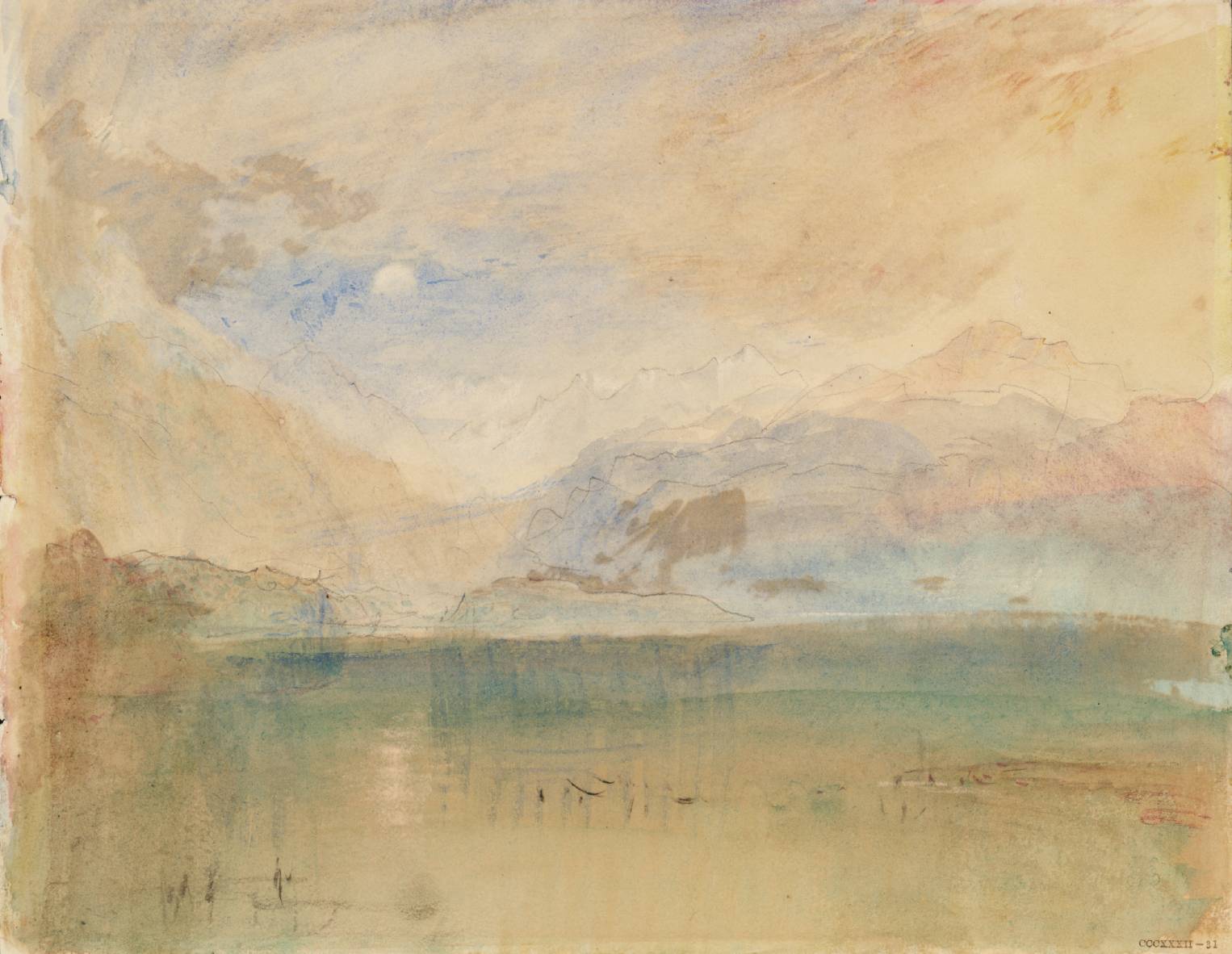 Sunset, Lake of Lucerne