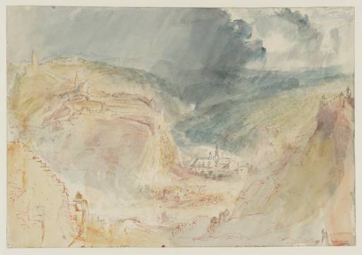 ‘Fribourg: The Convent’, Joseph Mallord William Turner, 1841 | Tate