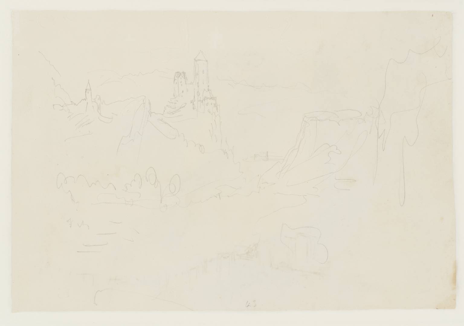 Castle above a Valley