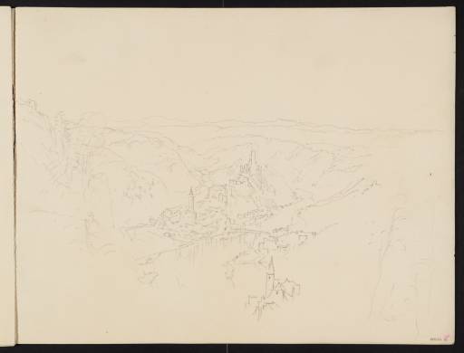 Joseph Mallord William Turner, ‘Hals and Burg Hals from the Hillside near Passau’ 1840