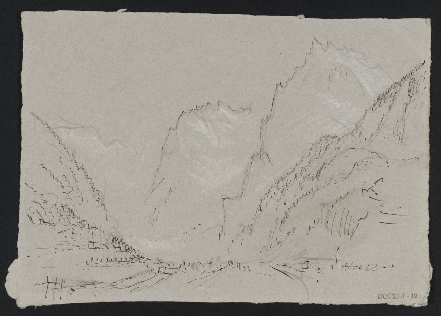 Valley with Mountains