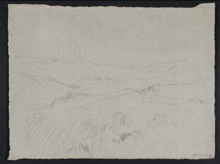 Joseph Mallord William Turner, ‘?Italian Hill Country’ c.1828-43