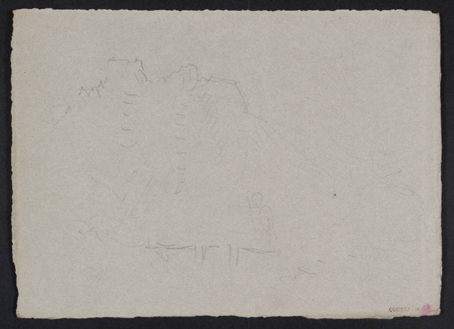 Ruined Castle on Rock