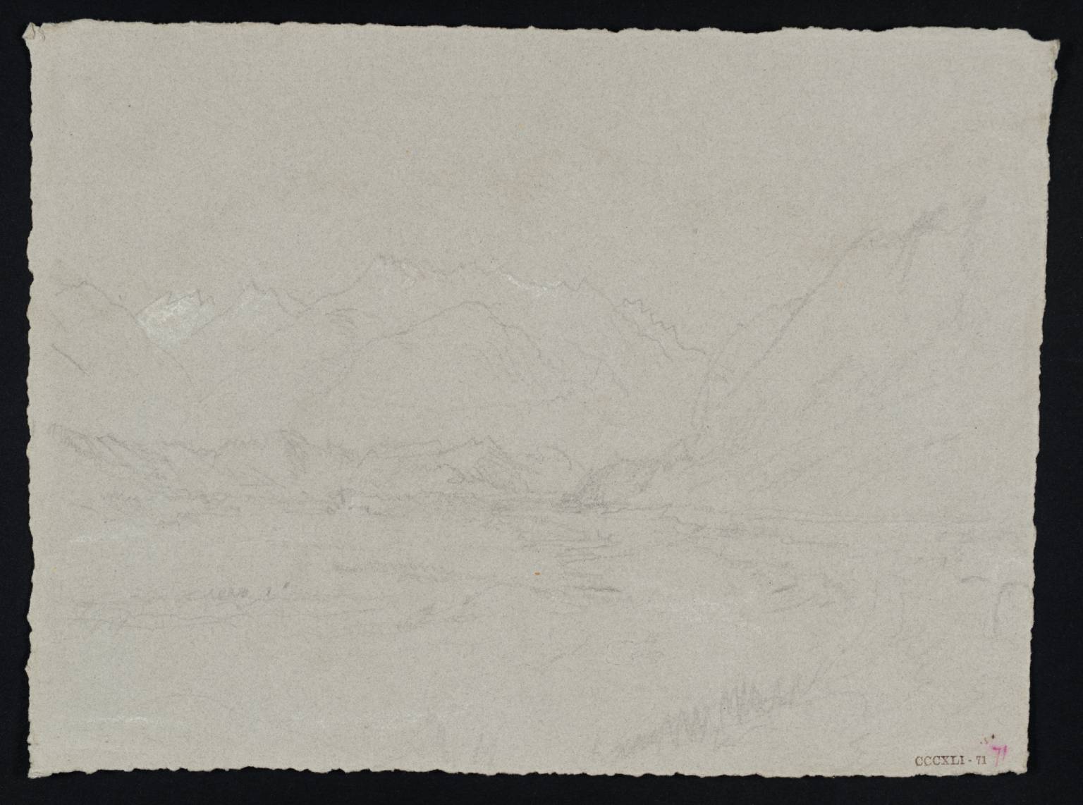 Valley, with Distant Mountains