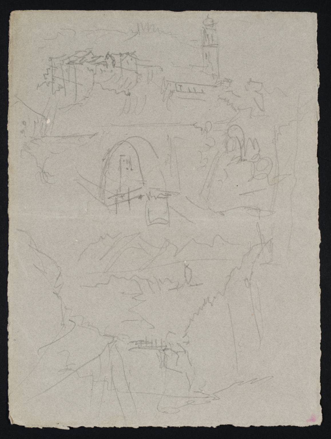 Town among Mountains