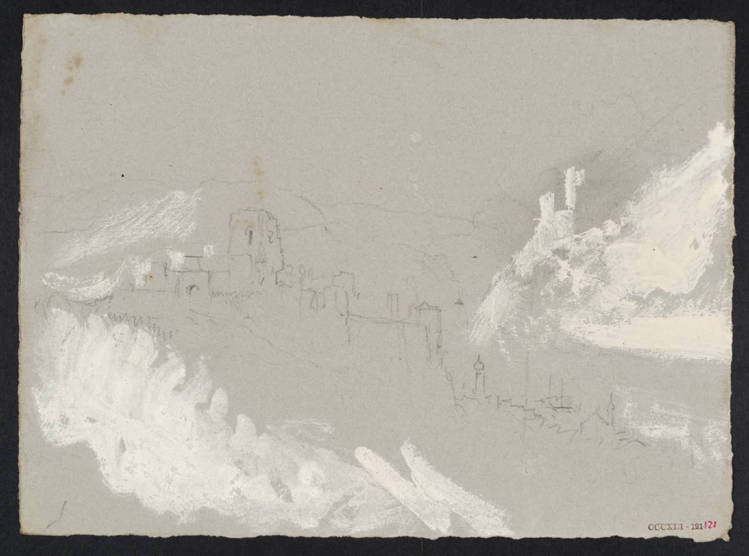 Town among Mountains