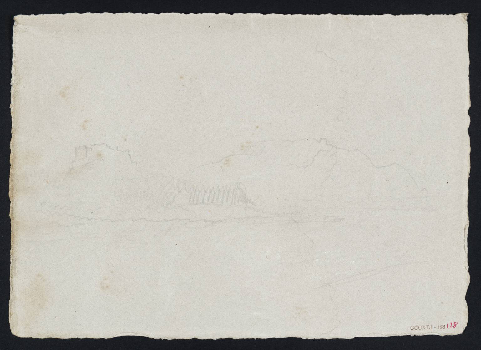 River, with Distant Mountains