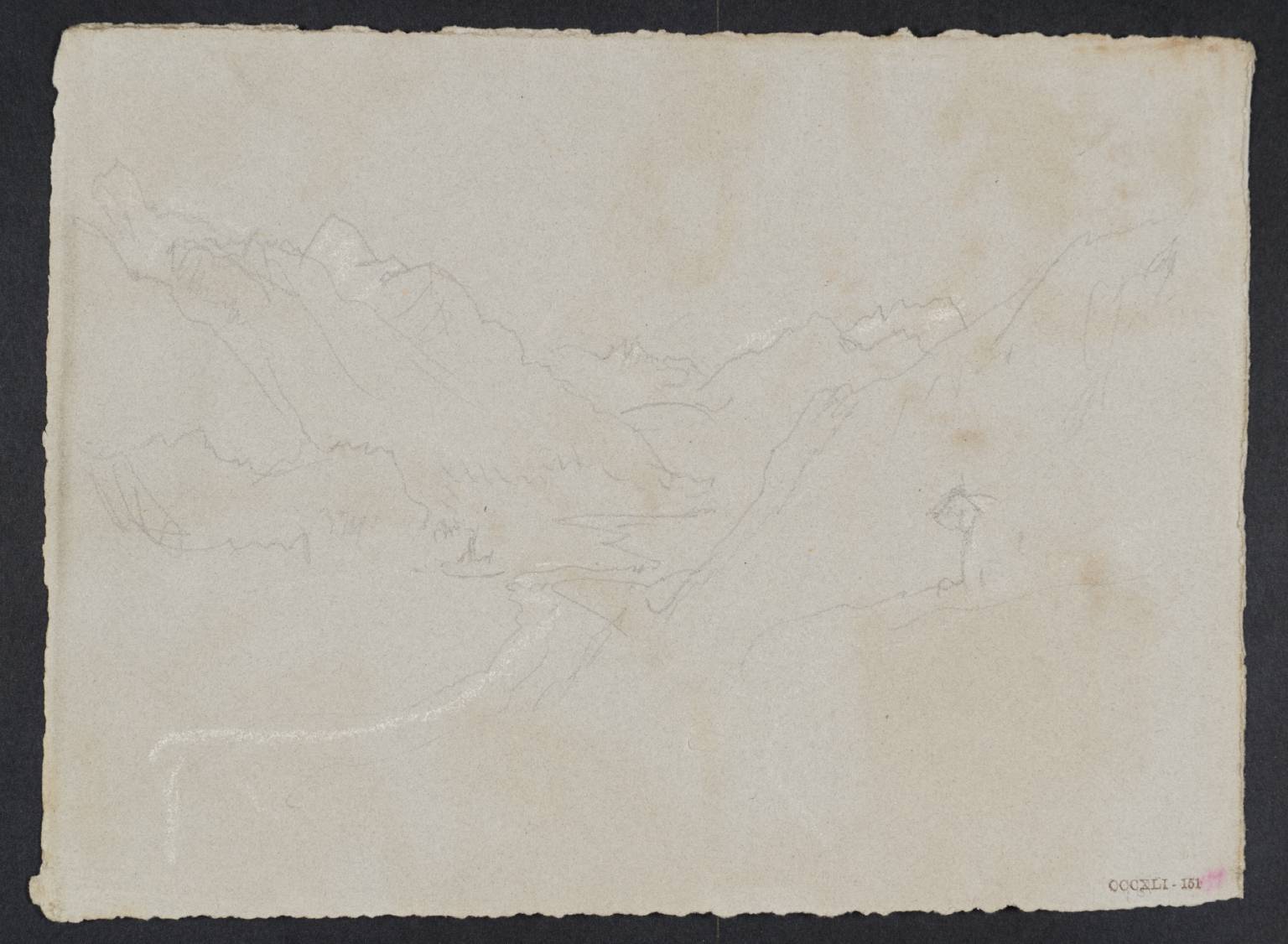 River in Valley between Mountains