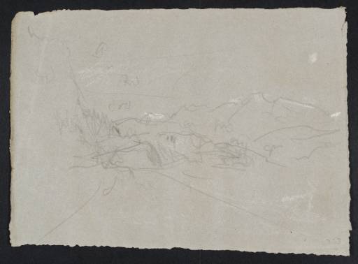 Joseph Mallord William Turner, ‘An Alpine Mountain Valley ?near Innsbruck, with a Low Moon’ 1833