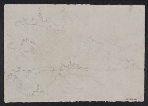 Joseph Mallord William Turner, ‘Views of Burg Rolandseck, Nonnenwerth and the Drachenfels on the River Rhine’ 1840