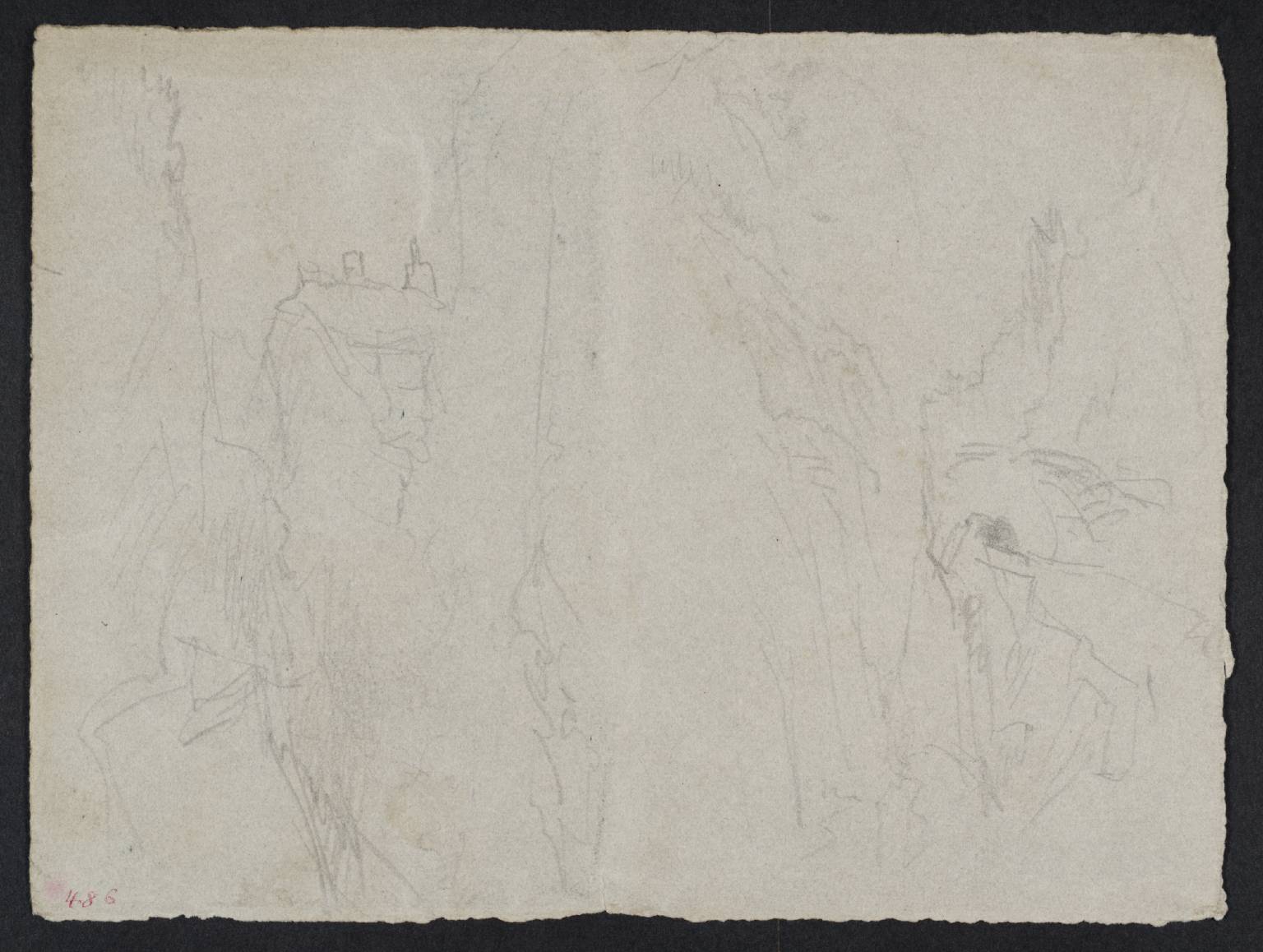 Mountain Pass; Two Scenes
