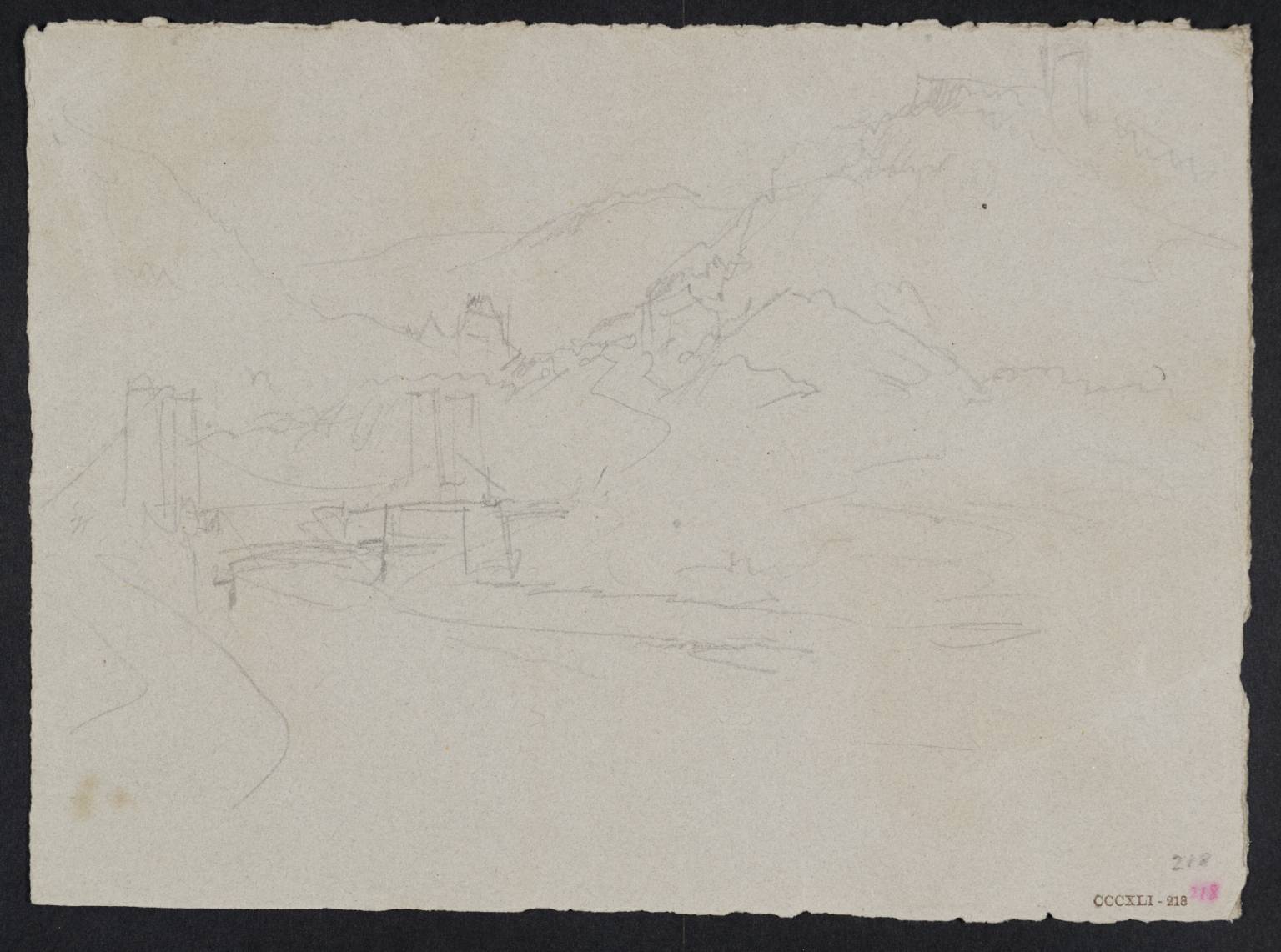 Road, with Mountains