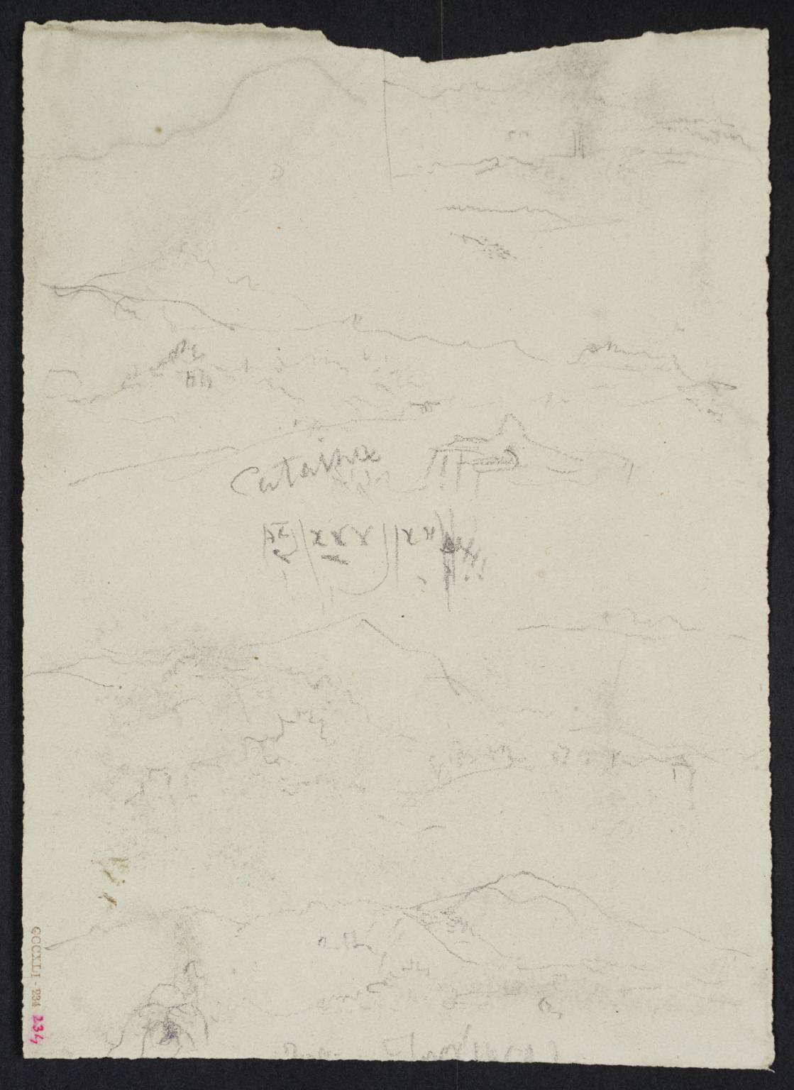 Sketches of Mountain Scenery