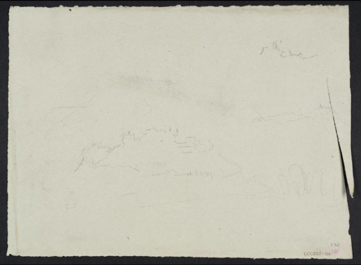Joseph Mallord William Turner, ‘?Italian Mountains’ c.1828-43