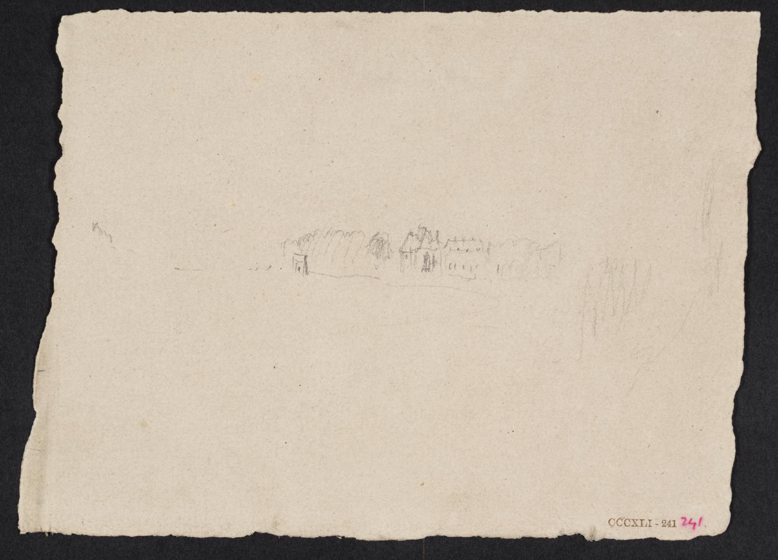 Houses among Trees