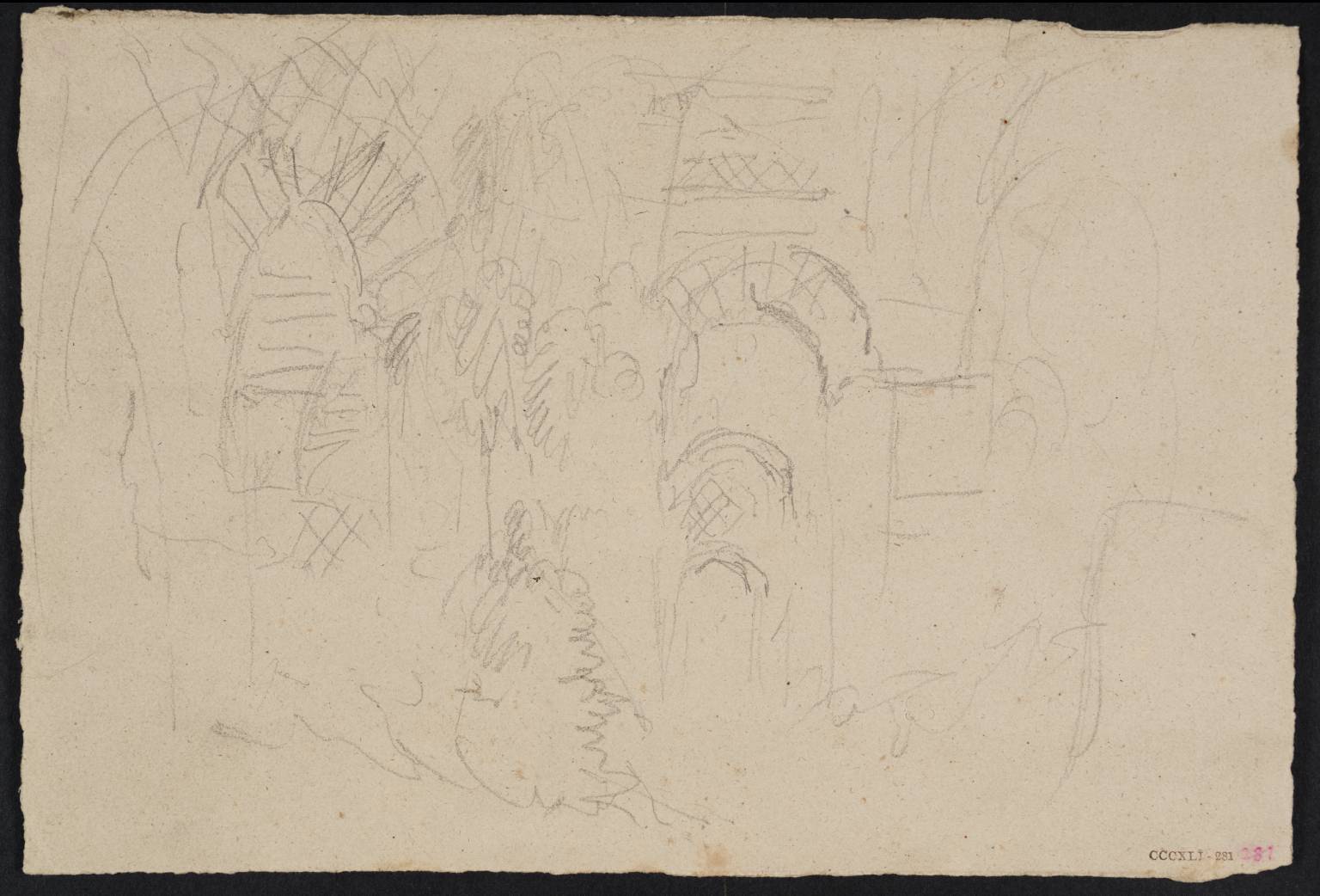 Arches of a Ruined Aqueduct