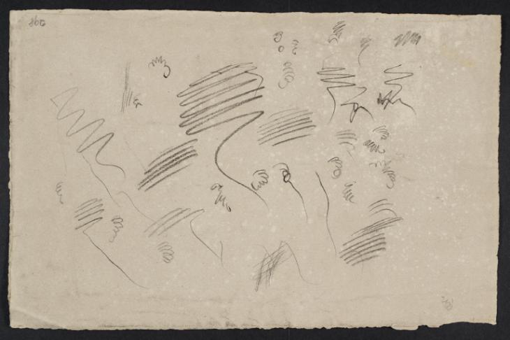 Joseph Mallord William Turner, ‘Chalk Tests or Doodles’ c.1831