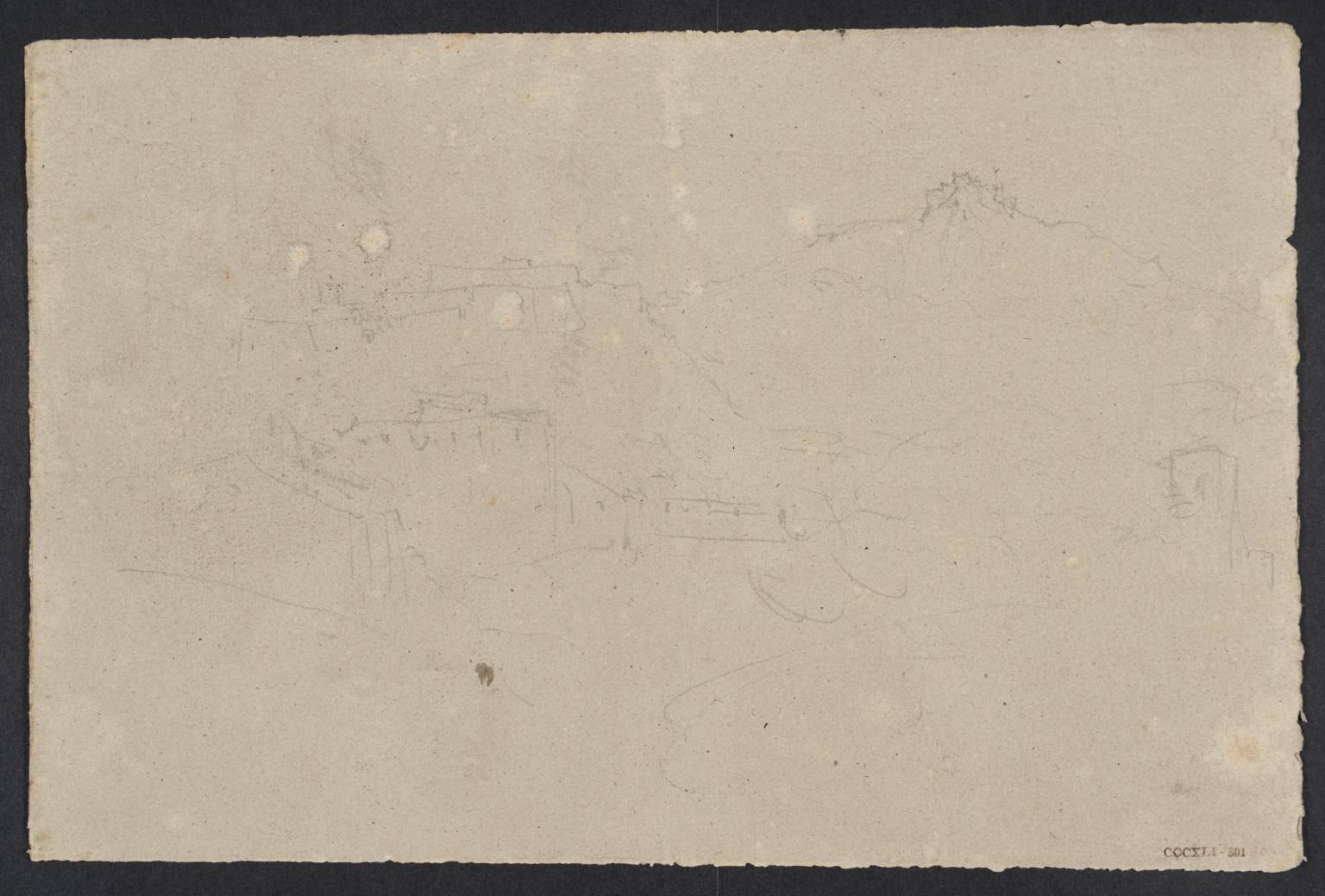 Hills, with Buildings