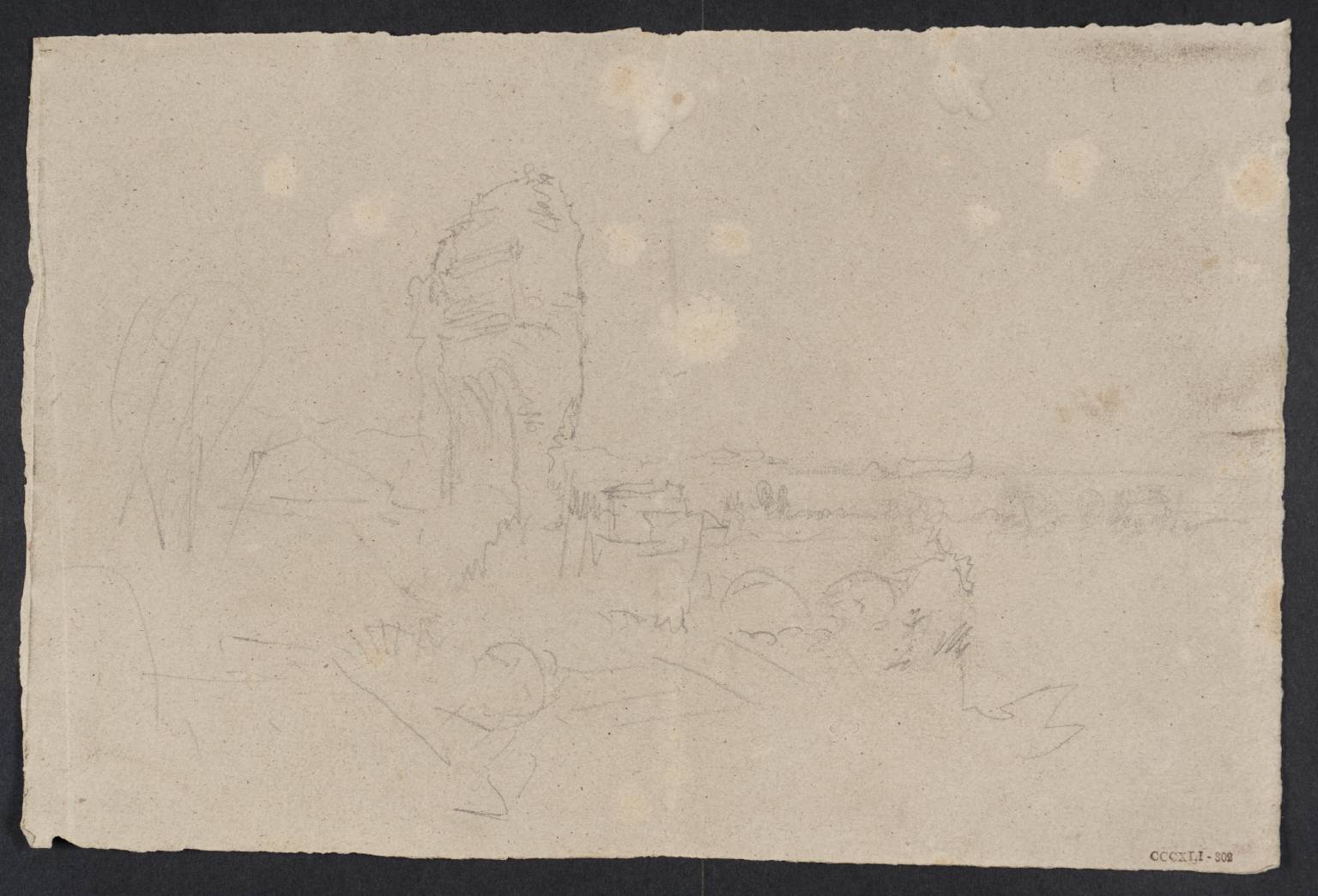 Landscape, with Ruins