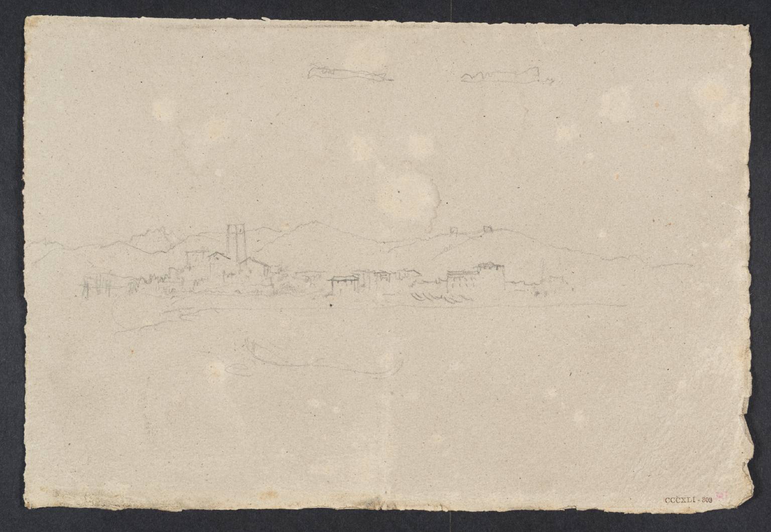 Buildings beside River (or Lake)