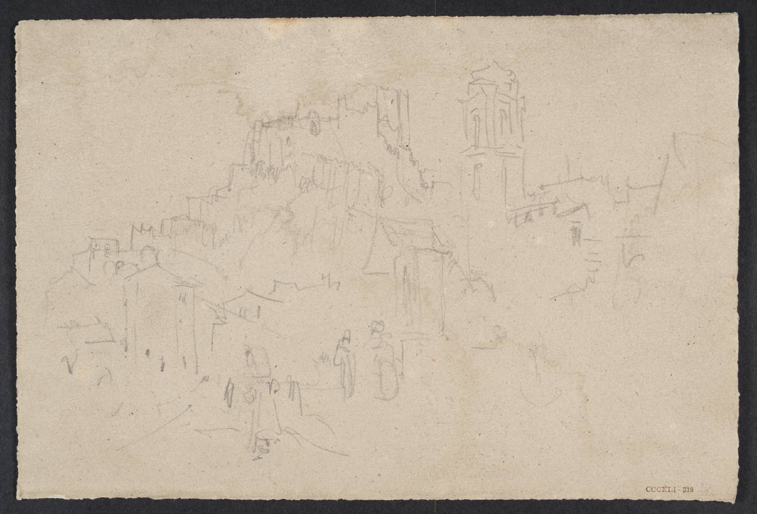 Ruins of ?the Palace at Andernach