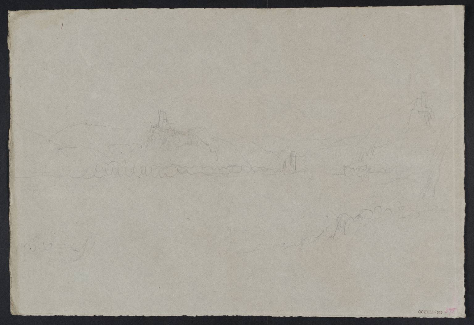 River, with Castle on Rock