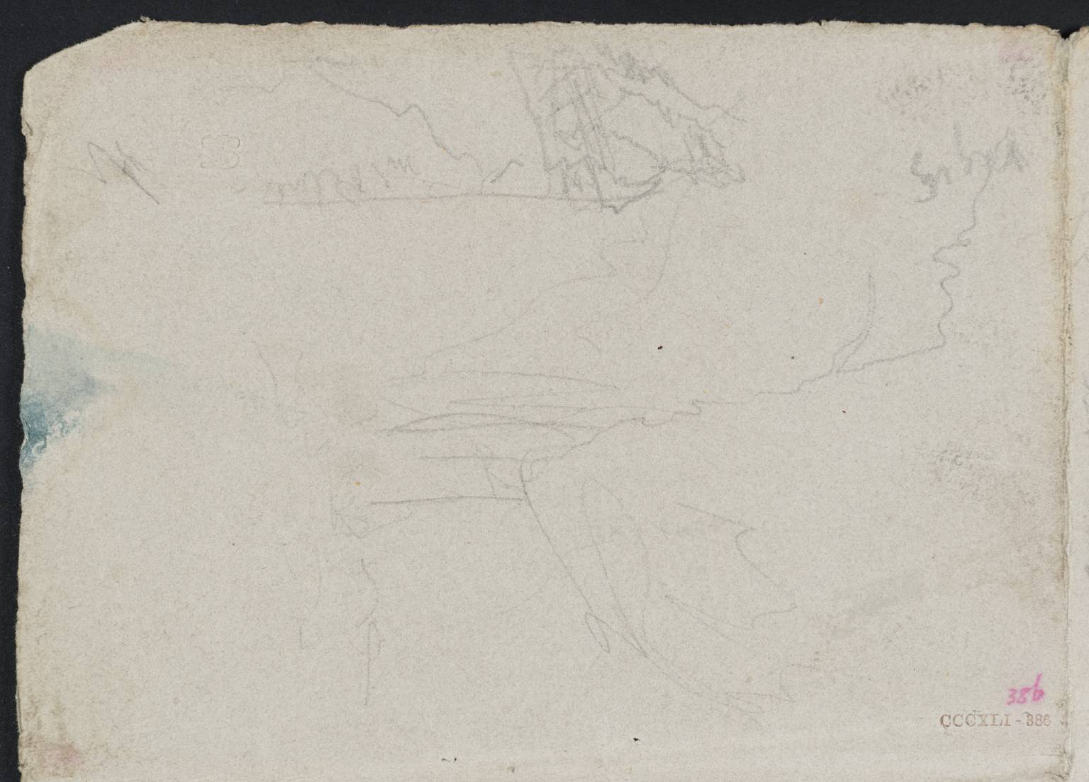 Mountains beside Lake of Lucerne