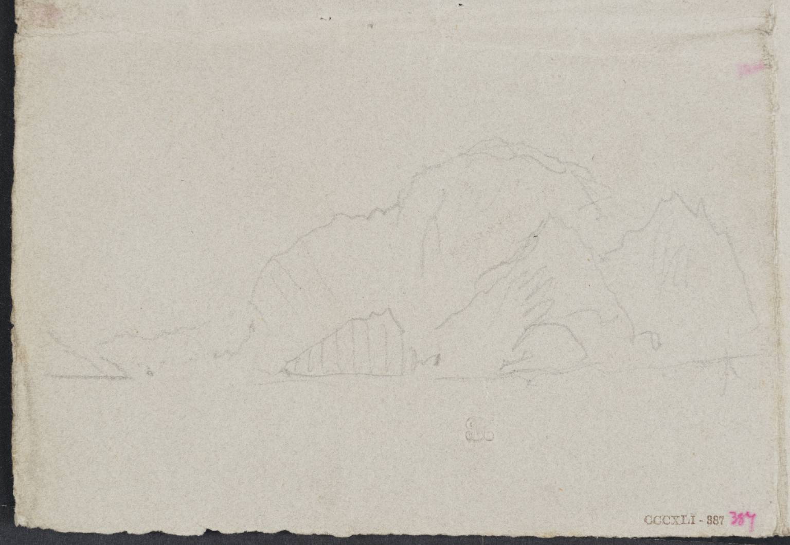 Mountains beside Lake