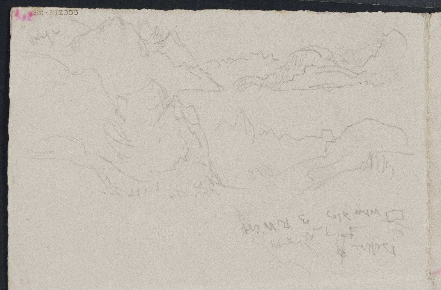 Mountains beside Lake