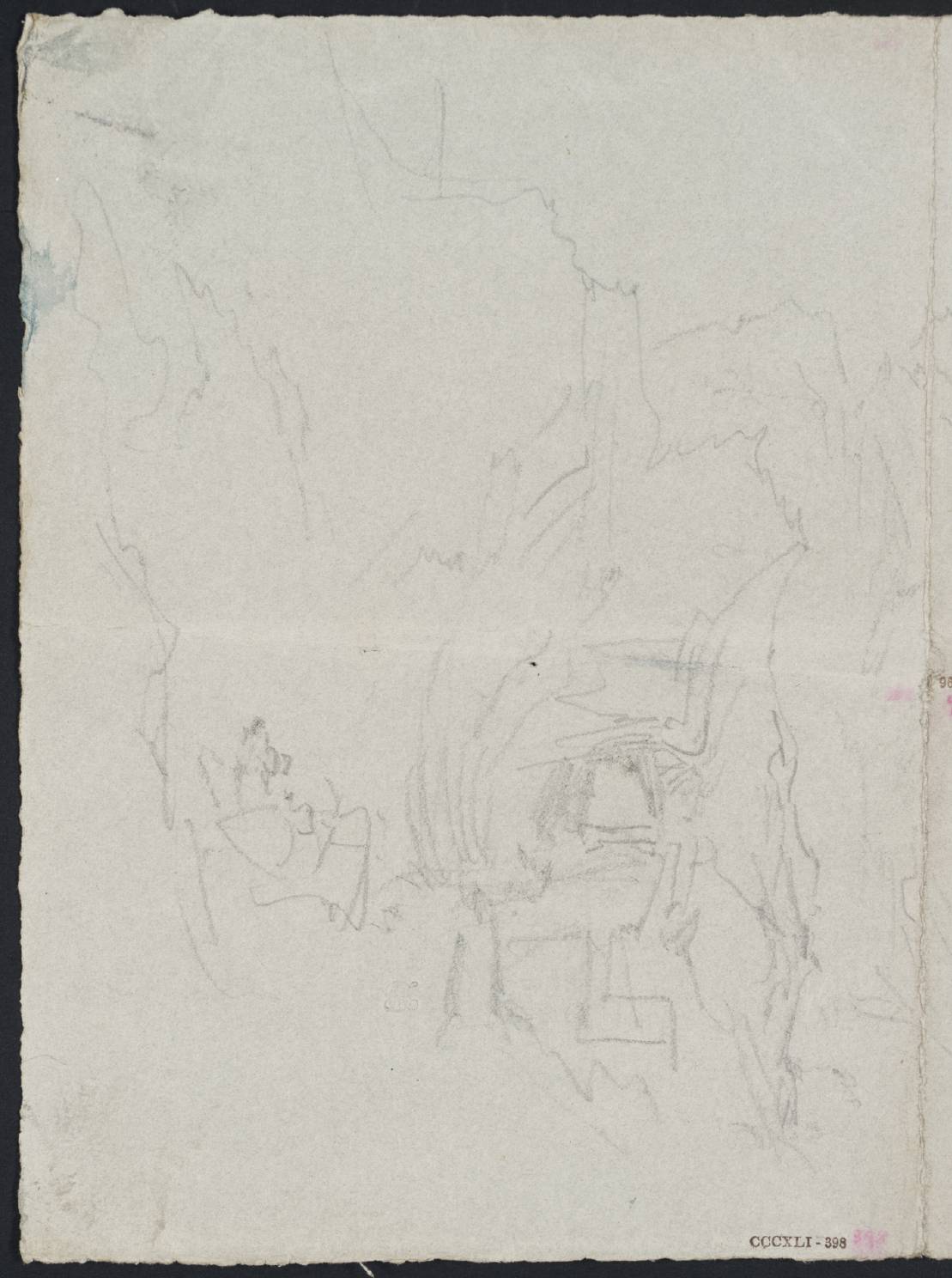 Covered Way among Mountains