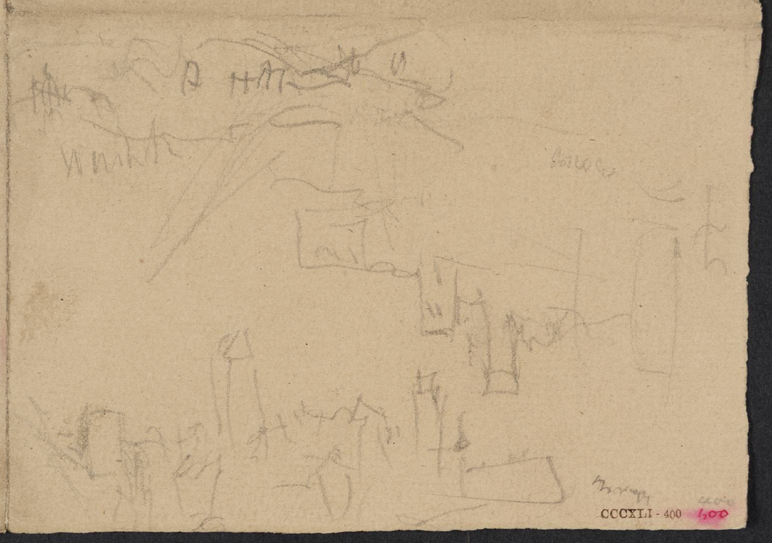 Castle at Brugg [Turner], Etc.