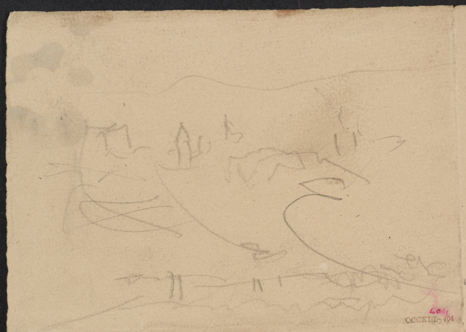 Buildings, with Mountains