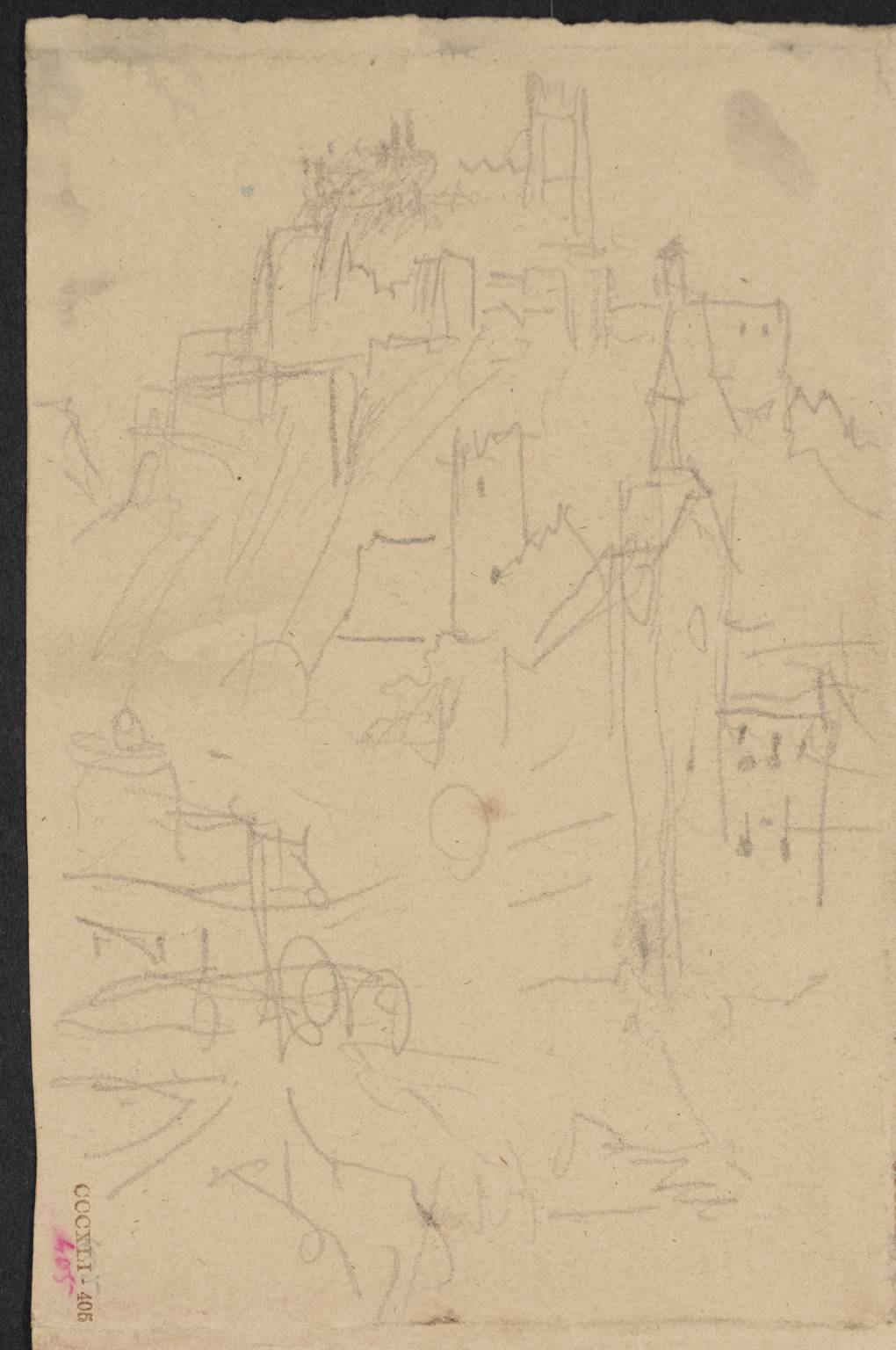 Castle, Etc., on Hill