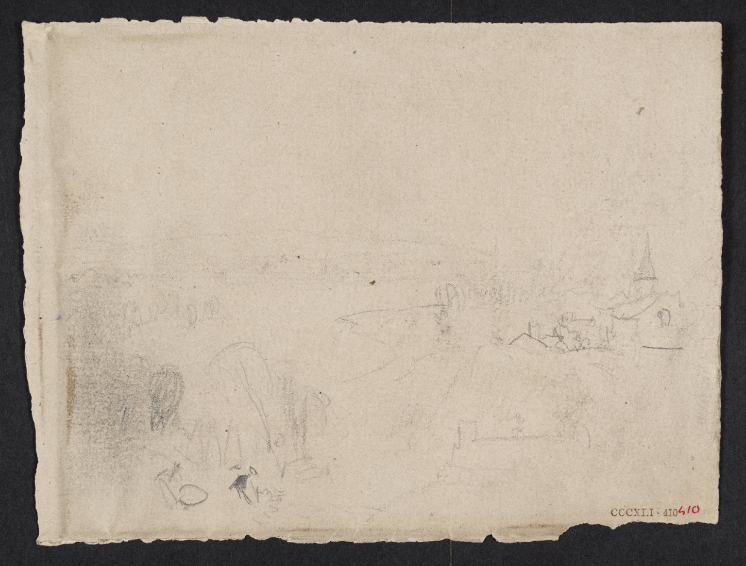 View with Broad River, Buildings, Etc.