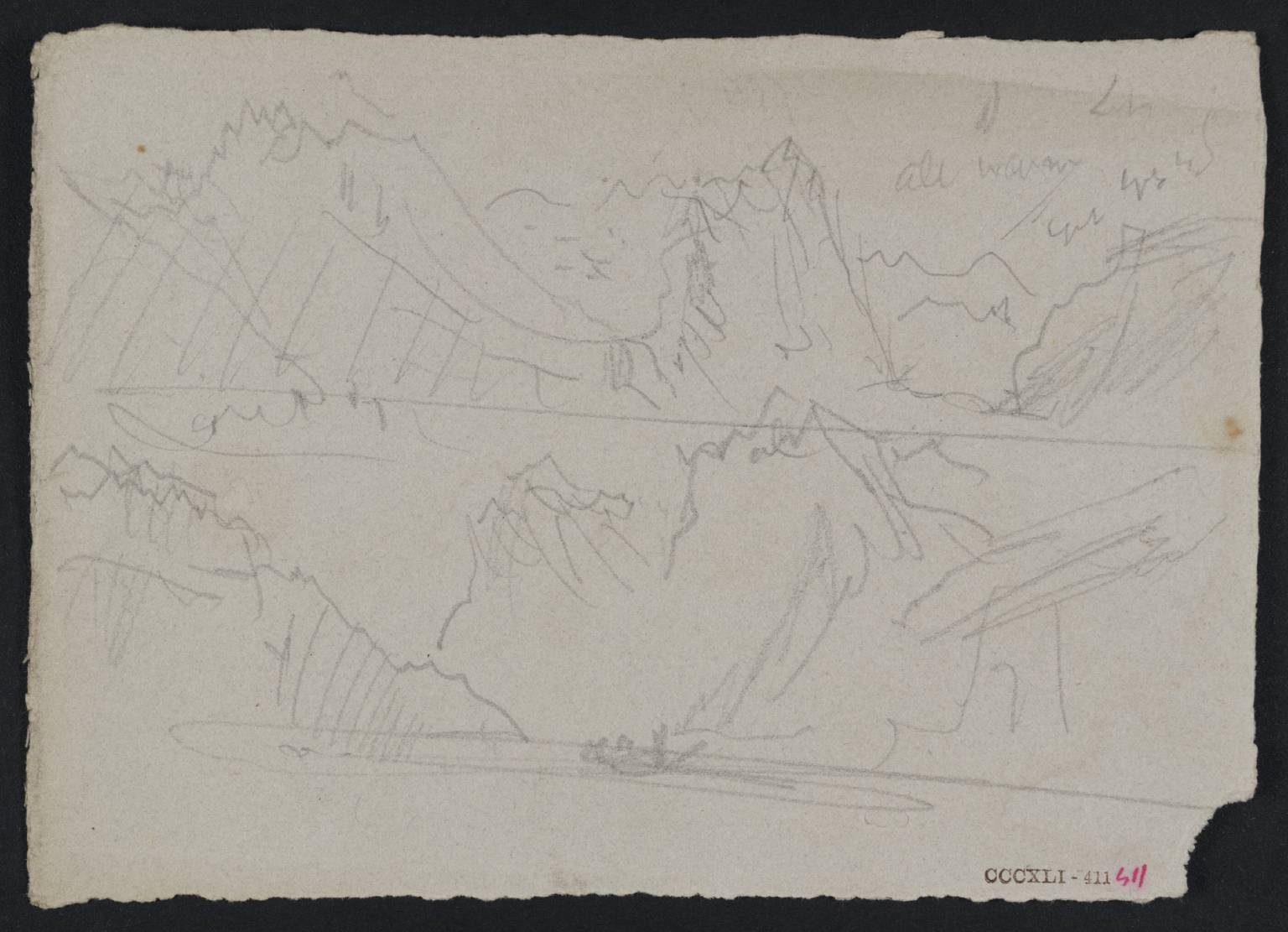 Alps beside Lake