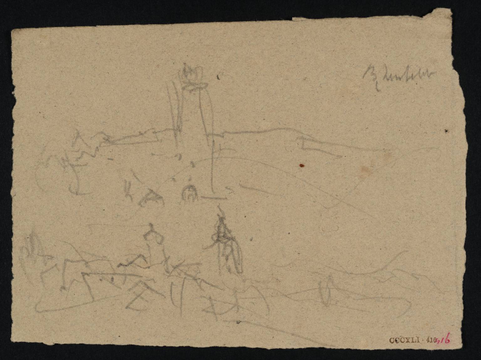 Views, with Towers, Etc. ?Rheinfelden [Turner]