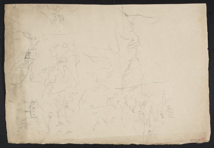 Joseph Mallord William Turner, ‘The Pass of Stelvio, with Other Mountainous Views’ c.1828-43