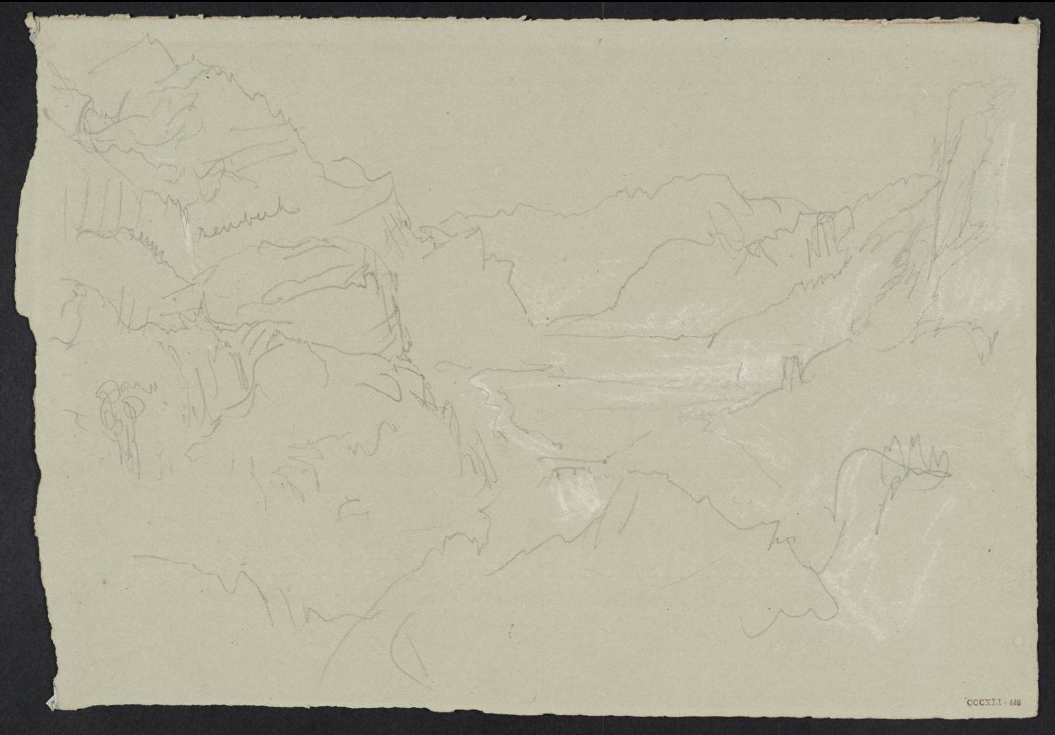 One of the Falls of the Reichenbach [Turner]