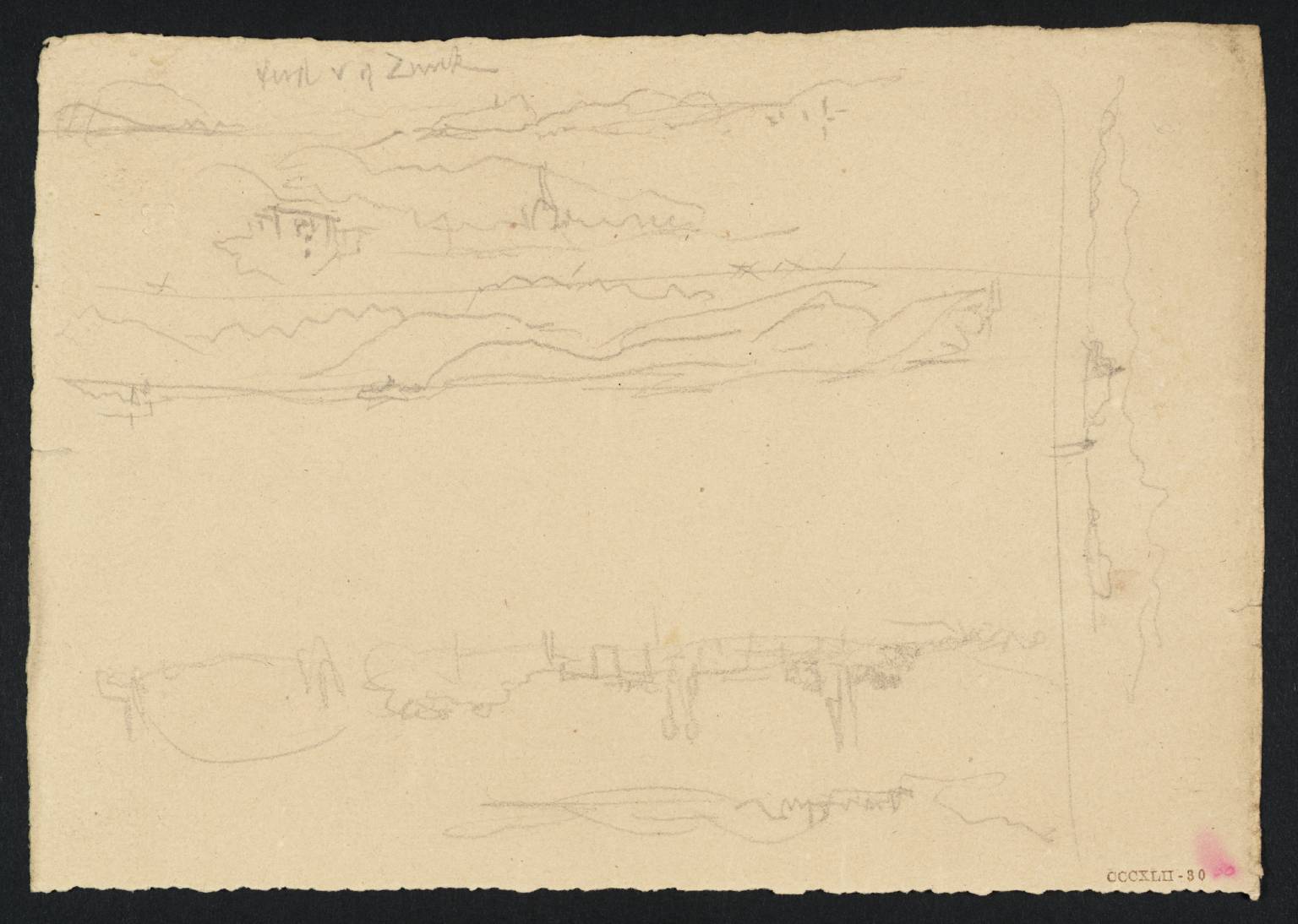 Views on the Lake of Zurich [Turner]