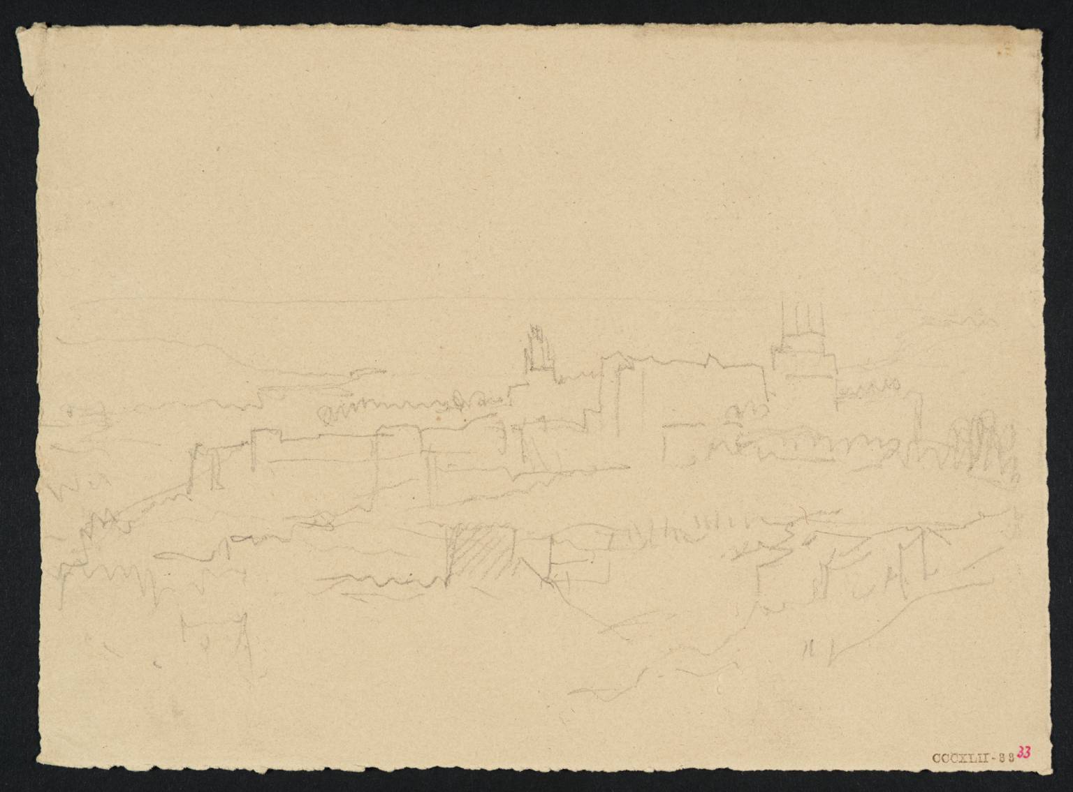 Ruins on Cliff